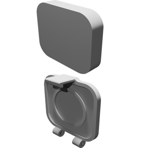 Scatola lenti per gopro hero - per,